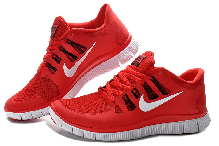 Women Nike Free 5.0 V2 Shoes Red